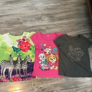 Girls tee shirts